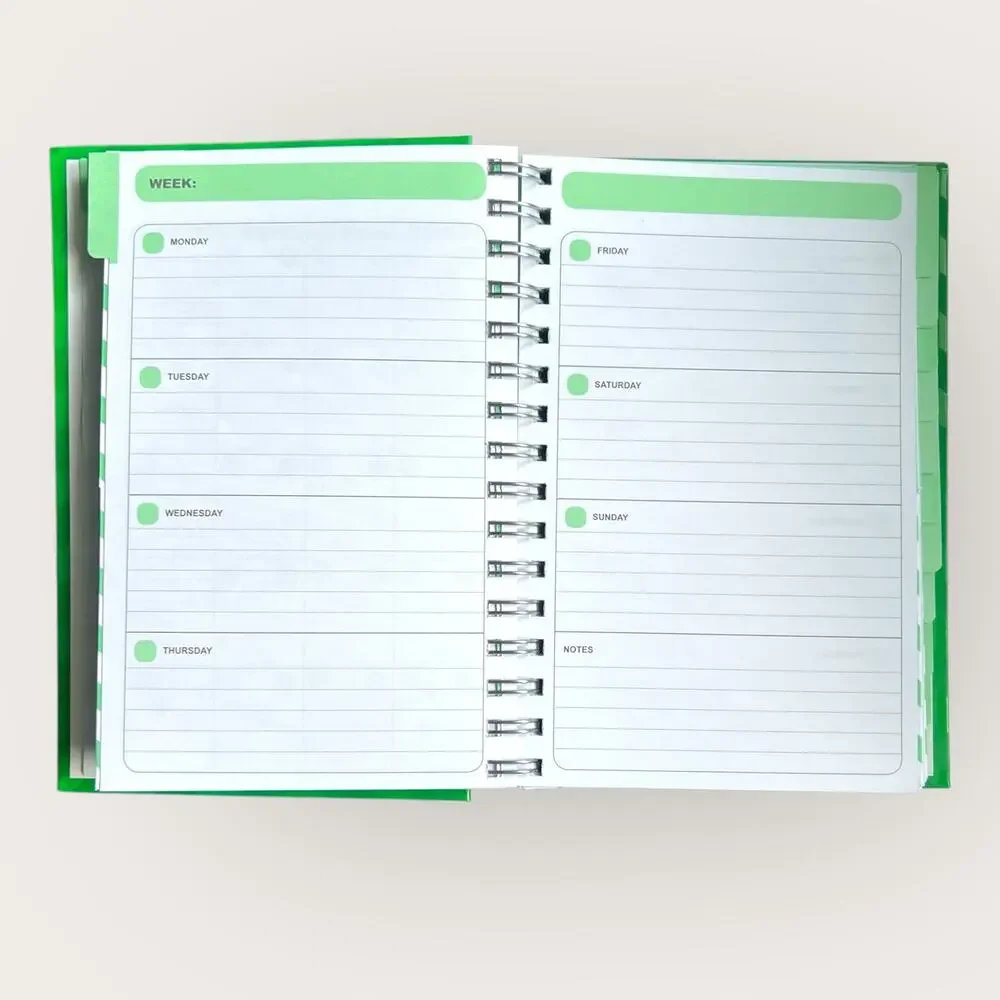 Weekly Monthly Planner Football Mom Themed Organizer Colander